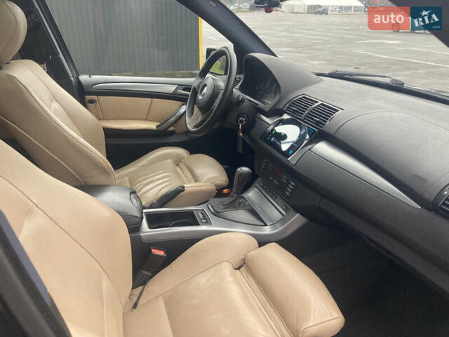 Черный БМВ Х5, объемом двигателя 3 л и пробегом 360 тыс. км за 6000 $, фото 12 на Automoto.ua