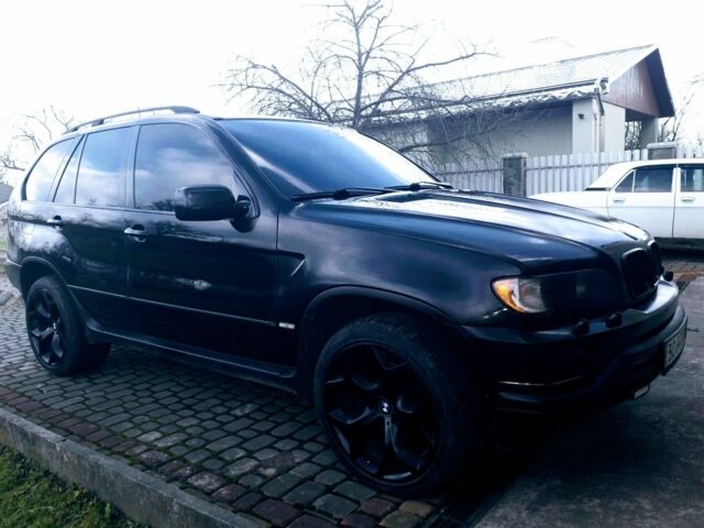 Чорний БМВ Х5, об'ємом двигуна 4.4 л та пробігом 201 тис. км за 9200 $, фото 3 на Automoto.ua