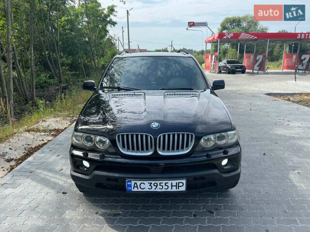 Чорний БМВ Х5, об'ємом двигуна 3 л та пробігом 330 тис. км за 6850 $, фото 1 на Automoto.ua