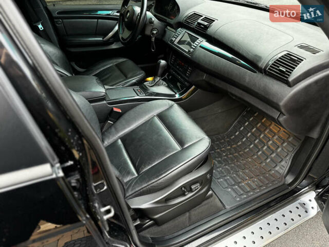Чорний БМВ Х5, об'ємом двигуна 3 л та пробігом 375 тис. км за 13500 $, фото 96 на Automoto.ua