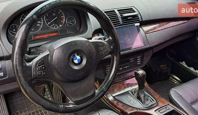 Черный БМВ Х5, объемом двигателя 3 л и пробегом 278 тыс. км за 7500 $, фото 26 на Automoto.ua