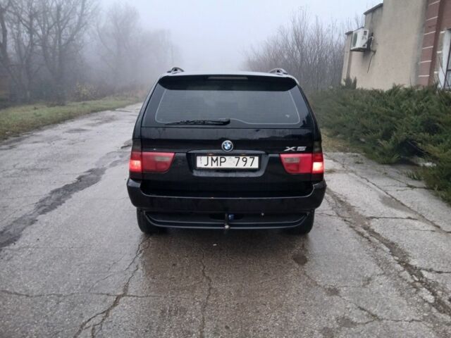 Черный БМВ Х5, объемом двигателя 3 л и пробегом 260 тыс. км за 4100 $, фото 2 на Automoto.ua