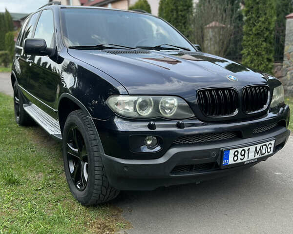 Черный БМВ Х5, объемом двигателя 3 л и пробегом 400 тыс. км за 5600 $, фото 1 на Automoto.ua