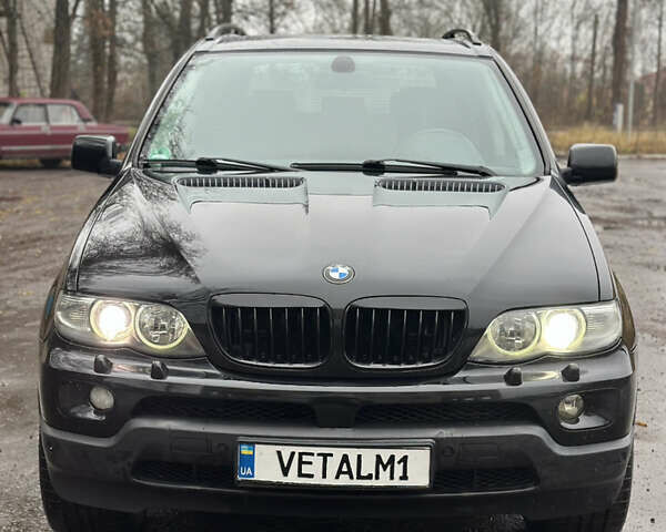 Черный БМВ Х5, объемом двигателя 3 л и пробегом 395 тыс. км за 7330 $, фото 2 на Automoto.ua