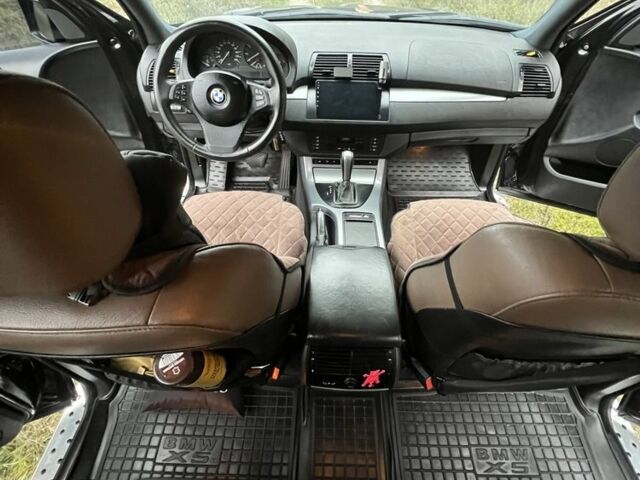 Черный БМВ Х5, объемом двигателя 3 л и пробегом 435 тыс. км за 12500 $, фото 17 на Automoto.ua