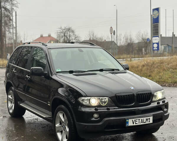 Черный БМВ Х5, объемом двигателя 3 л и пробегом 395 тыс. км за 7330 $, фото 1 на Automoto.ua