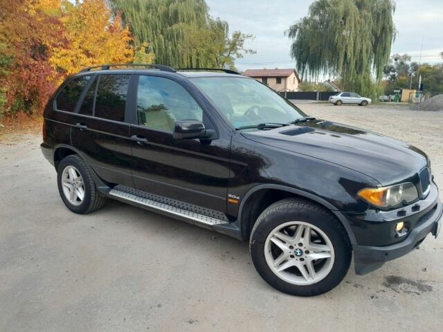 Черный БМВ Х5, объемом двигателя 3 л и пробегом 192 тыс. км за 6300 $, фото 4 на Automoto.ua