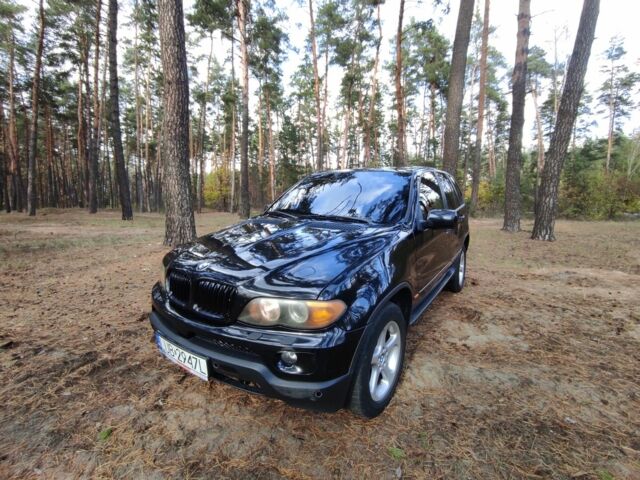 Черный БМВ Х5, объемом двигателя 3 л и пробегом 350 тыс. км за 5500 $, фото 2 на Automoto.ua