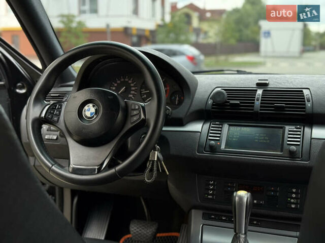 Чорний БМВ Х5, об'ємом двигуна 3 л та пробігом 350 тис. км за 11750 $, фото 50 на Automoto.ua