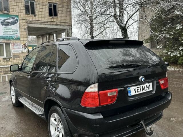 Черный БМВ Х5, объемом двигателя 3 л и пробегом 373 тыс. км за 7059 $, фото 2 на Automoto.ua