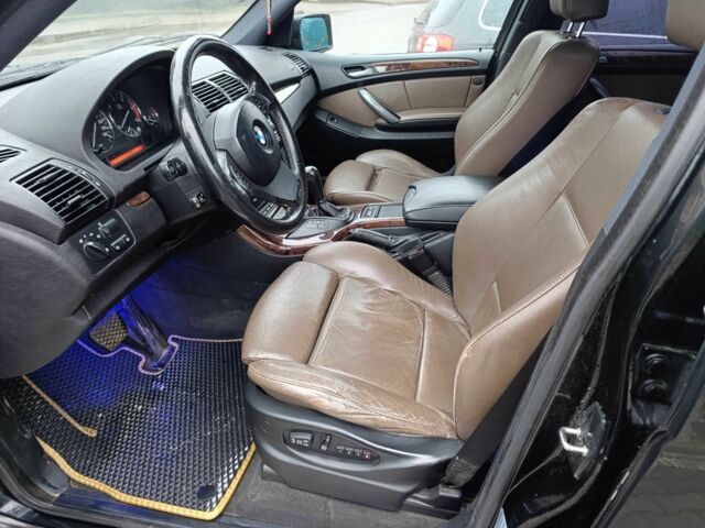 Черный БМВ Х5, объемом двигателя 3 л и пробегом 210 тыс. км за 10400 $, фото 6 на Automoto.ua