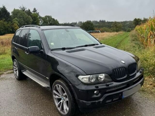 Черный БМВ Х5, объемом двигателя 3 л и пробегом 350 тыс. км за 4500 $, фото 4 на Automoto.ua