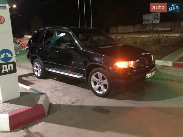 Черный БМВ Х5, объемом двигателя 3 л и пробегом 280 тыс. км за 10800 $, фото 2 на Automoto.ua