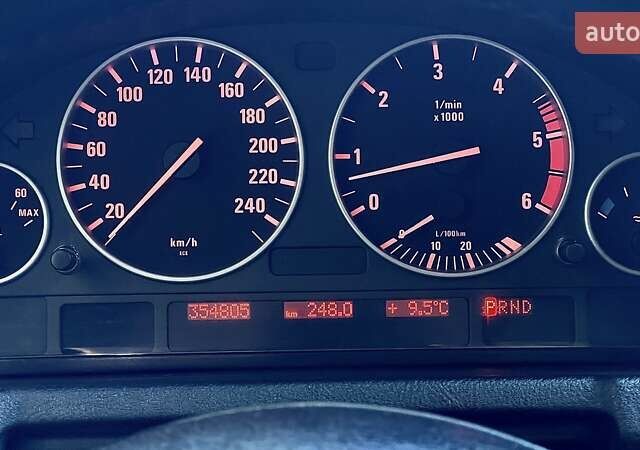 Чорний БМВ Х5, об'ємом двигуна 3 л та пробігом 355 тис. км за 14900 $, фото 16 на Automoto.ua