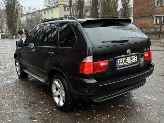 Чорний БМВ Х5, об'ємом двигуна 3 л та пробігом 400 тис. км за 5500 $, фото 4 на Automoto.ua