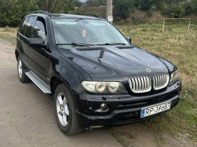 Чорний БМВ Х5, об'ємом двигуна 3 л та пробігом 300 тис. км за 4000 $, фото 1 на Automoto.ua