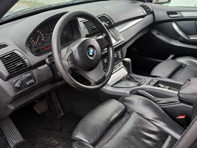 Чорний БМВ Х5, об'ємом двигуна 3 л та пробігом 399 тис. км за 6000 $, фото 5 на Automoto.ua