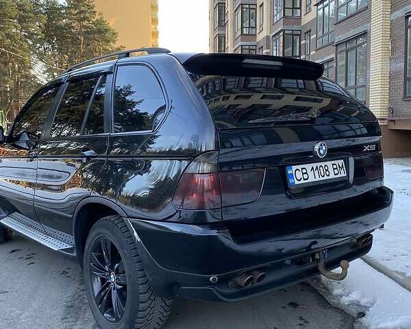 Черный БМВ Х5, объемом двигателя 4.4 л и пробегом 319 тыс. км за 9200 $, фото 6 на Automoto.ua