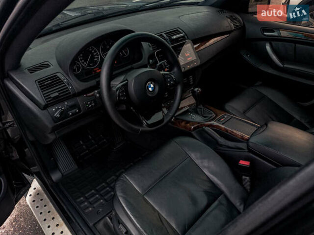 Черный БМВ Х5, объемом двигателя 3 л и пробегом 380 тыс. км за 15300 $, фото 44 на Automoto.ua