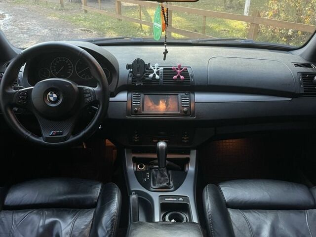 Черный БМВ Х5, объемом двигателя 3 л и пробегом 380 тыс. км за 11200 $, фото 4 на Automoto.ua