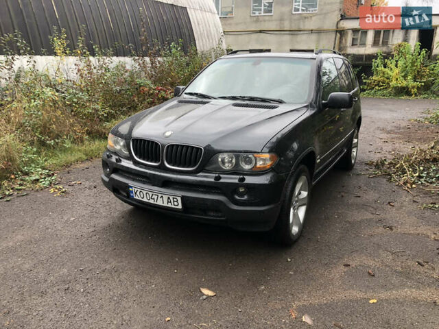 Черный БМВ Х5, объемом двигателя 4.4 л и пробегом 265 тыс. км за 9100 $, фото 1 на Automoto.ua