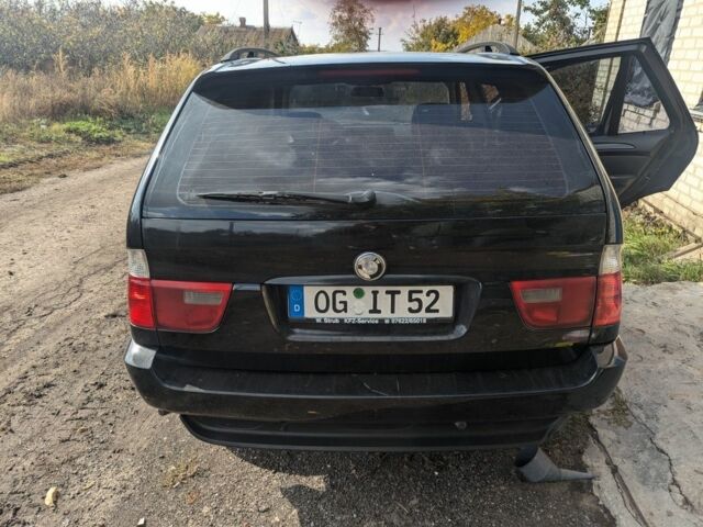 Черный БМВ Х5, объемом двигателя 3 л и пробегом 351 тыс. км за 6200 $, фото 10 на Automoto.ua