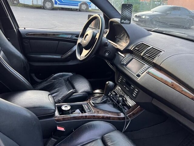 Чорний БМВ Х5, об'ємом двигуна 3 л та пробігом 350 тис. км за 4200 $, фото 6 на Automoto.ua