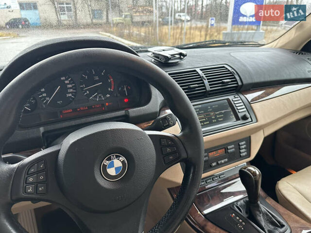 Чорний БМВ Х5, об'ємом двигуна 3 л та пробігом 320 тис. км за 5999 $, фото 9 на Automoto.ua