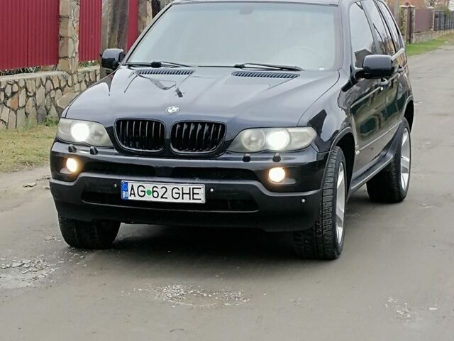 Чорний БМВ Х5, об'ємом двигуна 3 л та пробігом 340 тис. км за 6550 $, фото 1 на Automoto.ua