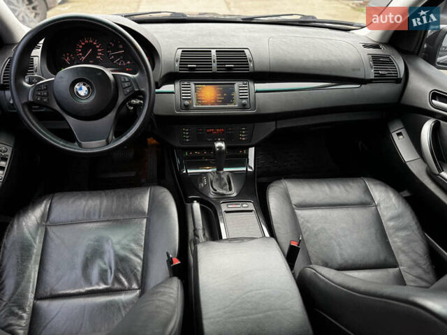 Черный БМВ Х5, объемом двигателя 3 л и пробегом 263 тыс. км за 12999 $, фото 46 на Automoto.ua