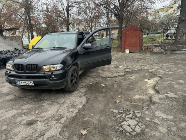 Черный БМВ Х5, объемом двигателя 3 л и пробегом 888 тыс. км за 5500 $, фото 1 на Automoto.ua