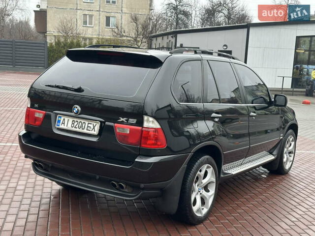 Чорний БМВ Х5, об'ємом двигуна 4.4 л та пробігом 226 тис. км за 11500 $, фото 3 на Automoto.ua