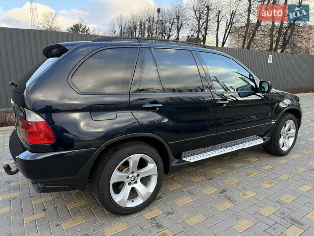 Черный БМВ Х5, объемом двигателя 3 л и пробегом 342 тыс. км за 13500 $, фото 4 на Automoto.ua
