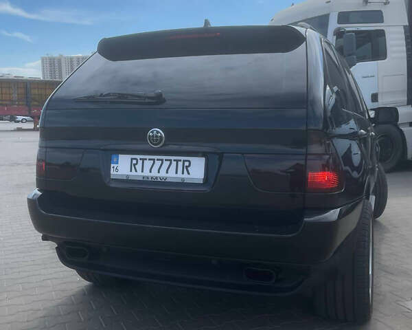 Черный БМВ Х5, объемом двигателя 3 л и пробегом 407 тыс. км за 12200 $, фото 1 на Automoto.ua