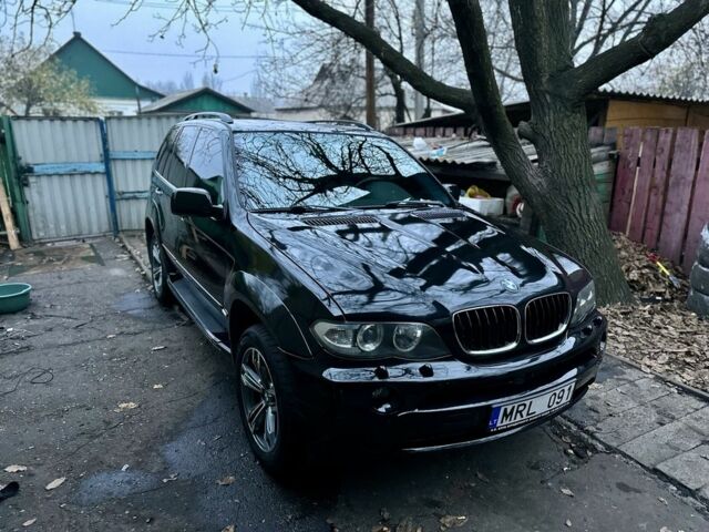 Чорний БМВ Х5, об'ємом двигуна 3 л та пробігом 326 тис. км за 6150 $, фото 1 на Automoto.ua