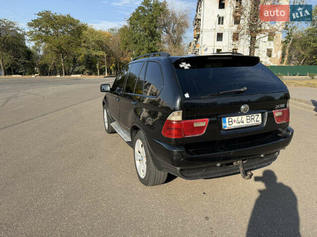Черный БМВ Х5, объемом двигателя 3 л и пробегом 372 тыс. км за 7000 $, фото 5 на Automoto.ua