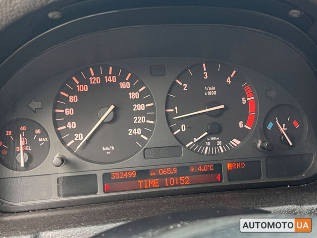 Чорний БМВ Х5, об'ємом двигуна 3 л та пробігом 340 тис. км за 11200 $, фото 19 на Automoto.ua