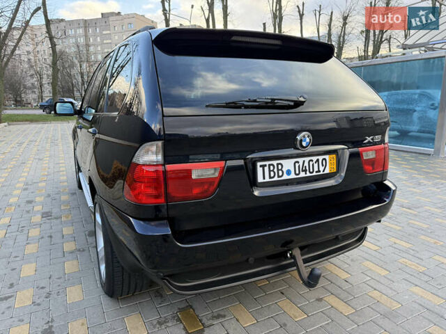 Черный БМВ Х5, объемом двигателя 3 л и пробегом 342 тыс. км за 13500 $, фото 3 на Automoto.ua