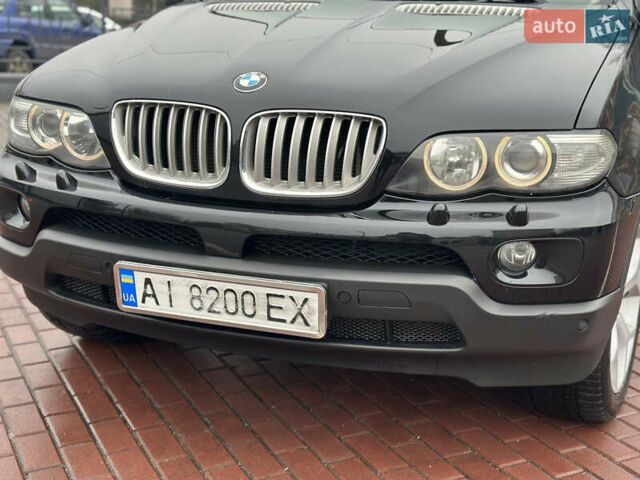 Чорний БМВ Х5, об'ємом двигуна 4.4 л та пробігом 226 тис. км за 11500 $, фото 2 на Automoto.ua