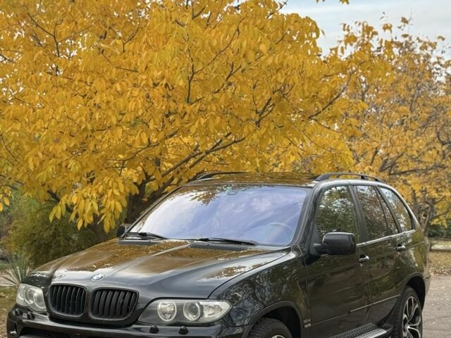 Черный БМВ Х5, объемом двигателя 3 л и пробегом 340 тыс. км за 6500 $, фото 1 на Automoto.ua