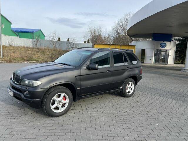 Черный БМВ Х5, объемом двигателя 3 л и пробегом 300 тыс. км за 4750 $, фото 1 на Automoto.ua