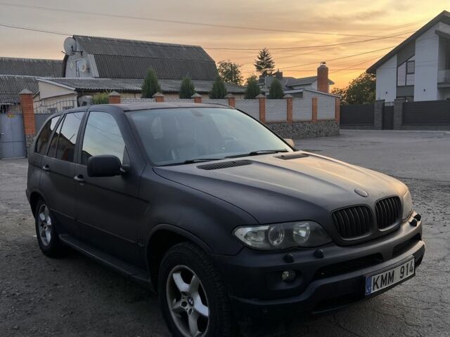 Чорний БМВ Х5, об'ємом двигуна 3 л та пробігом 350 тис. км за 4200 $, фото 1 на Automoto.ua