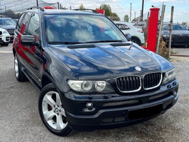 Черный БМВ Х5, объемом двигателя 3 л и пробегом 220 тыс. км за 7000 $, фото 1 на Automoto.ua