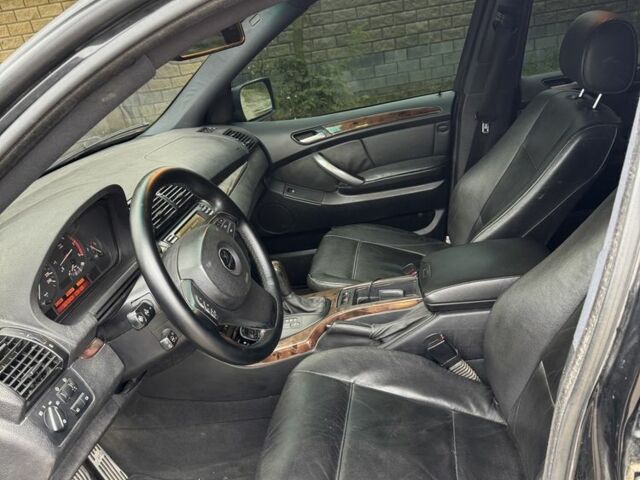 Черный БМВ Х5, объемом двигателя 3 л и пробегом 240 тыс. км за 6800 $, фото 5 на Automoto.ua