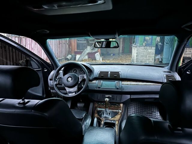 Чорний БМВ Х5, об'ємом двигуна 3 л та пробігом 326 тис. км за 6150 $, фото 5 на Automoto.ua