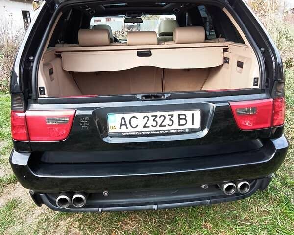 Черный БМВ Х5, объемом двигателя 3 л и пробегом 462 тыс. км за 12900 $, фото 163 на Automoto.ua