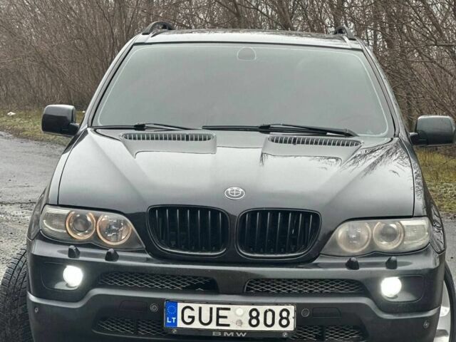 Черный БМВ Х5, объемом двигателя 3 л и пробегом 380 тыс. км за 6400 $, фото 3 на Automoto.ua