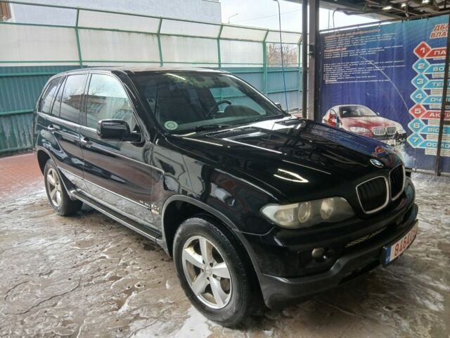 Черный БМВ Х5, объемом двигателя 3 л и пробегом 300 тыс. км за 4300 $, фото 1 на Automoto.ua
