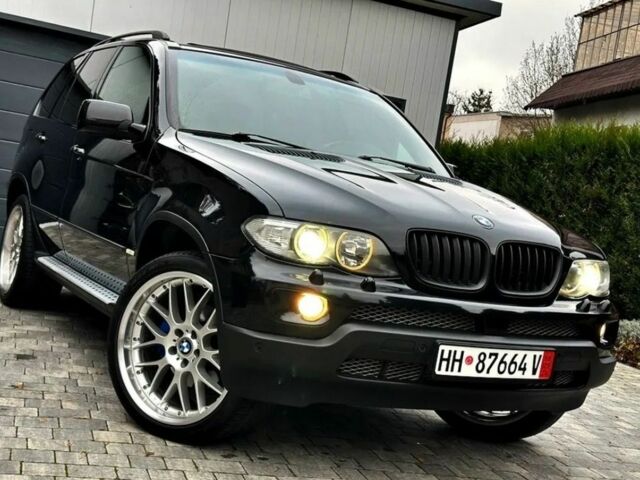 Черный БМВ Х5, объемом двигателя 3 л и пробегом 234 тыс. км за 3800 $, фото 1 на Automoto.ua