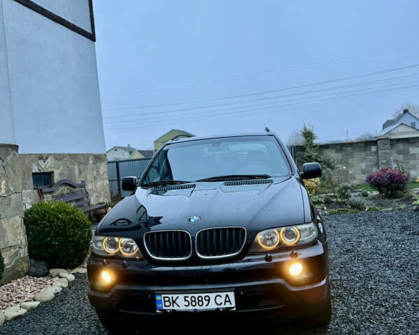 Черный БМВ Х5, объемом двигателя 3 л и пробегом 352 тыс. км за 12000 $, фото 2 на Automoto.ua